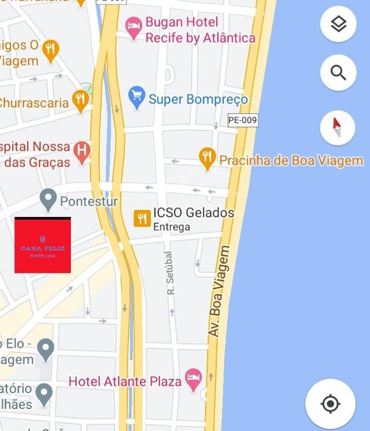 Casa Feliz Hostel Boa Viagem Jaboatao dos Guararapes Bagian luar foto